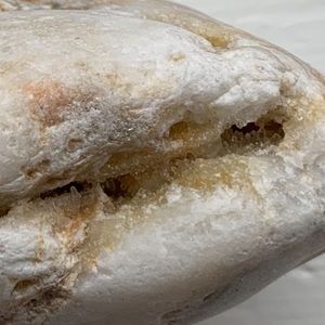 New England coast crystal druse vein rock